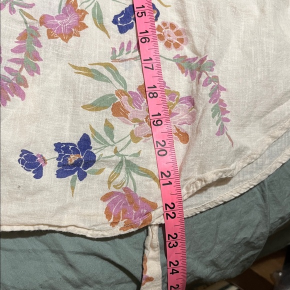 EUC Free People Emily Printed Top, XS - Picture 9 of 13